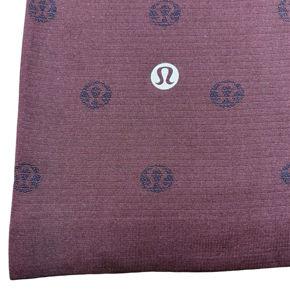 Lululemon Swiftly Tech 2.0 Long Sleeve Yogo Pop Cassis/Black Sz 8 Logos!! MINT ! - Picture 14 of 15
